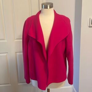 Talbots pink jacket, size L